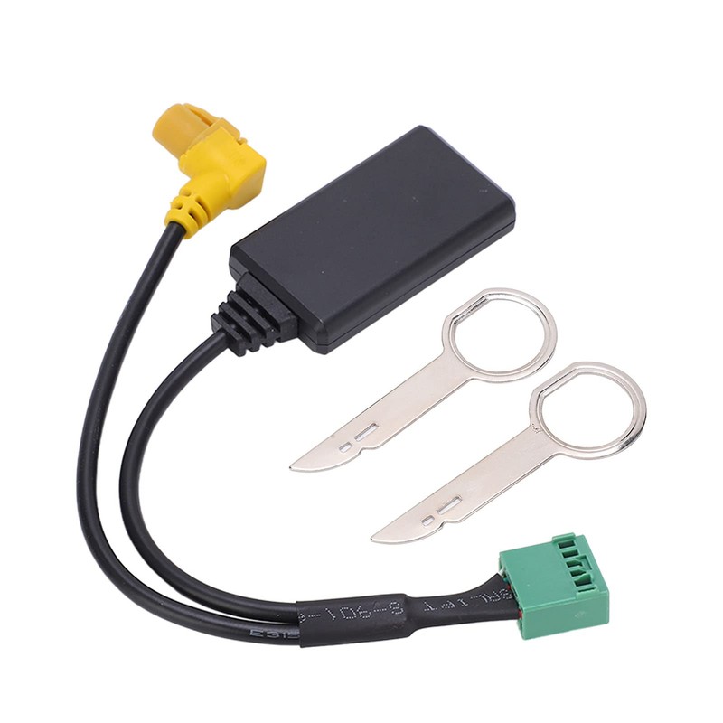 EVGATSAUTO Bluetooth 5.0 Cable, 12 Pin MMI 3G AMI AUX
