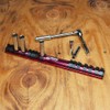 Proferred S49001 Magnetic Aluminum Socket Rail, 1/4" Drive, 12"