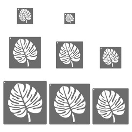 PATIKIL Shamrock Stencils, 8 Pcs Large Plastic Shamrock Stencils Reusable for Painting on Wall, Wood