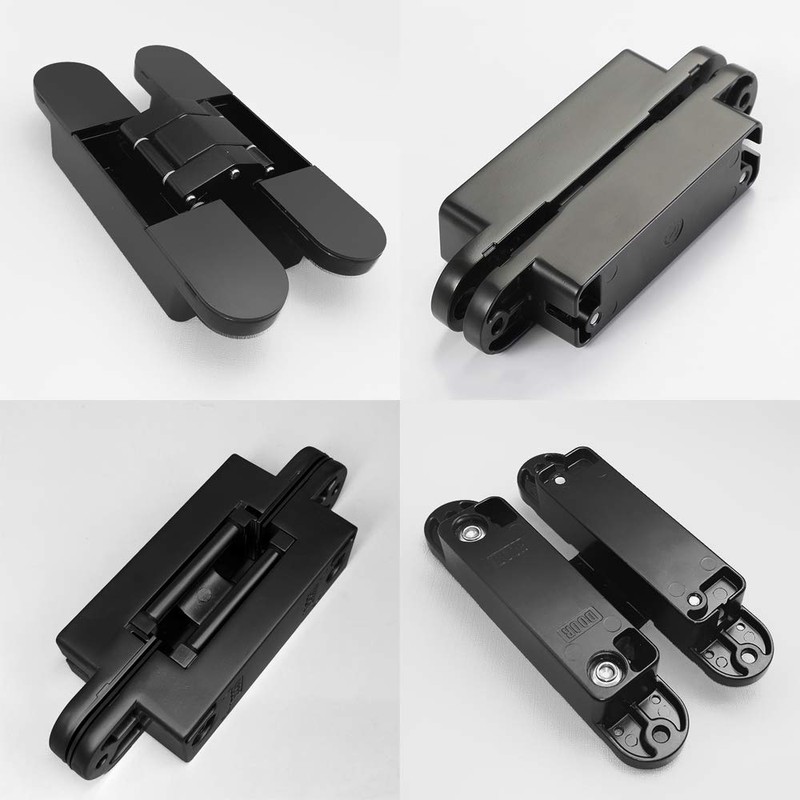 Alamic Invisible Hinges Concealed Door Hinge Heavy Duty Hidden Hinge