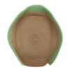 Round Cat Bed Cotton Rope Woven Basket Multipurpose Sleeping Scratching