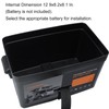 Ambuker 12-24V Multi-Purpose Battery Box Heavy Duty Outdoor Power System