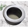 Universal Hardware Finger Pull Handle Recessed Satin Chrome Edge Flush