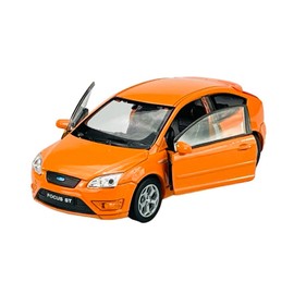 DROMADER Welly Ford FocusMK2 Orange 3 Doors 2009 1/34-1/39 Metal Model Car Die Cast New in Box