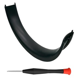 Beat Solo 4 Headband Rubber Same as the Stock Headband Cushion Replacement Part Repair Kit Compatible with Beats Solo 4 and Solo 3 (A1796) Headphones (Black)