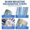Bird Scarer Windsock Holographic Silver Windsock, High Reflection Bird Deterrents