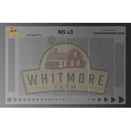 NS v3 Mesh Fishing Lure Airbrush Stencil - Mylar Reusable (7 Mil Clear Mylar)