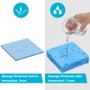 sourcing map Soldering Sponge 2.17" x 2.17" Square Sponge Replacement