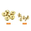 sourcing map Pack of 6 Round Rivets Rivet Purse Handbag