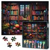 Puzzles for Adults - Library Puzzles 1000 Pieces, Colourful Books