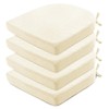 Wellsin Chair Cushions for Dining Chairs 4 Pack - Kitchen