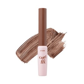 Etude Studio [Strawberry Curl] Curl Fix Skinny Mascara / Delicate Curling - 04 Berry Brown / 에뛰드스튜디오 [딸기가 추구미] 컬 픽스 스키니 마스카라 /섬세한 컬링 - 04베리 브라운