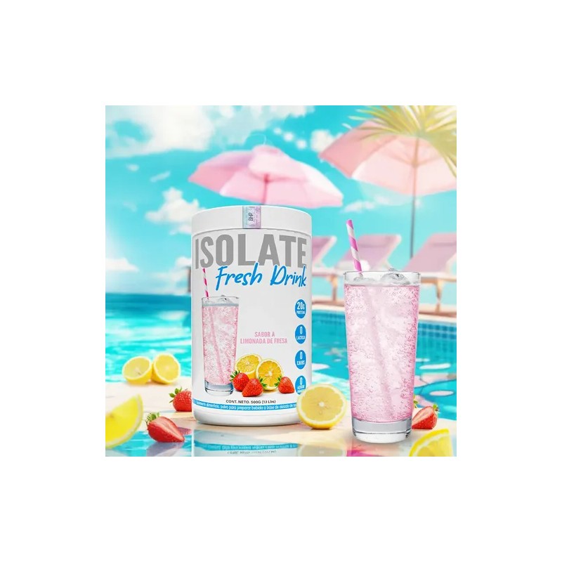 Bhp Iso Protein Fresh 20 Serv Alta Pureza Limonada De