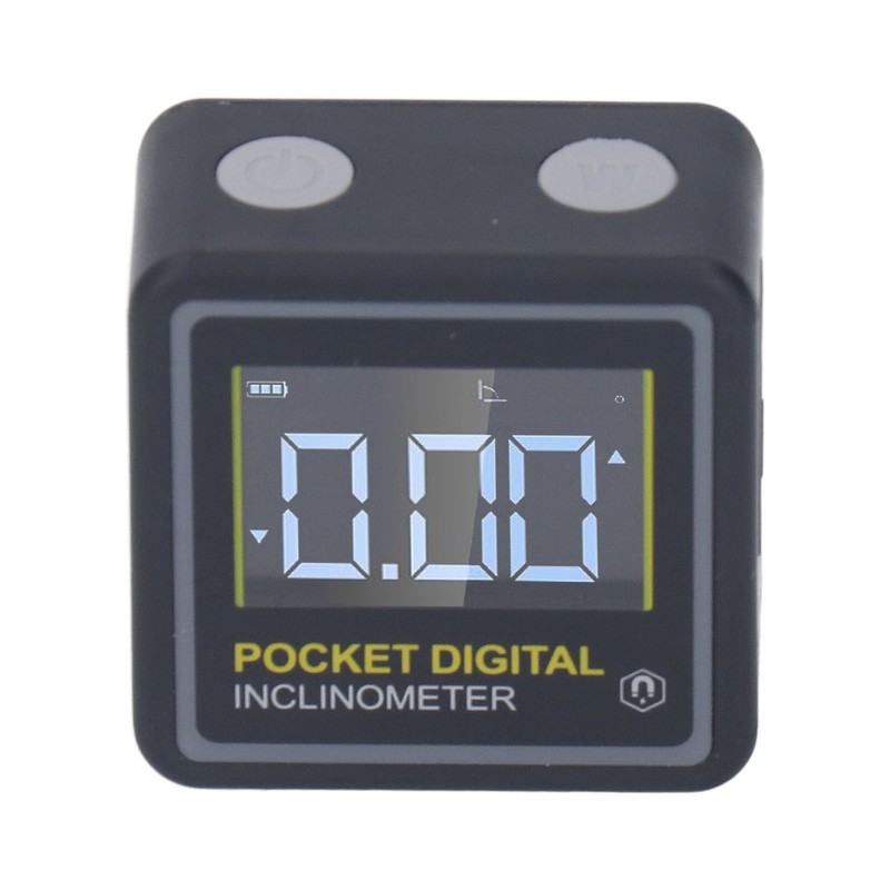Pocket Digital Inclinometer Protractor Magnetic Angle Finder Measuring Tool for