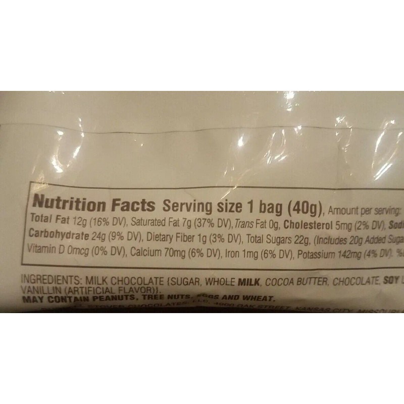Russell Stover Iddy Biddy Hearts 50 Chocolate Mini Hearts-BRAND NEW-SHIPS