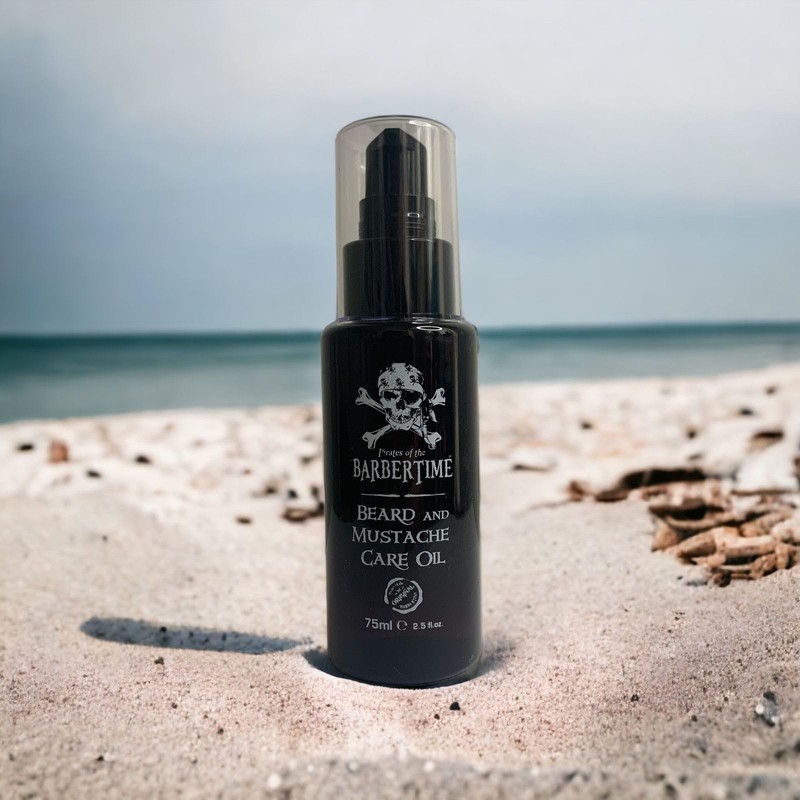 BARBERTIME Beard and Mustache Care Oil | Mens Moisturizes &