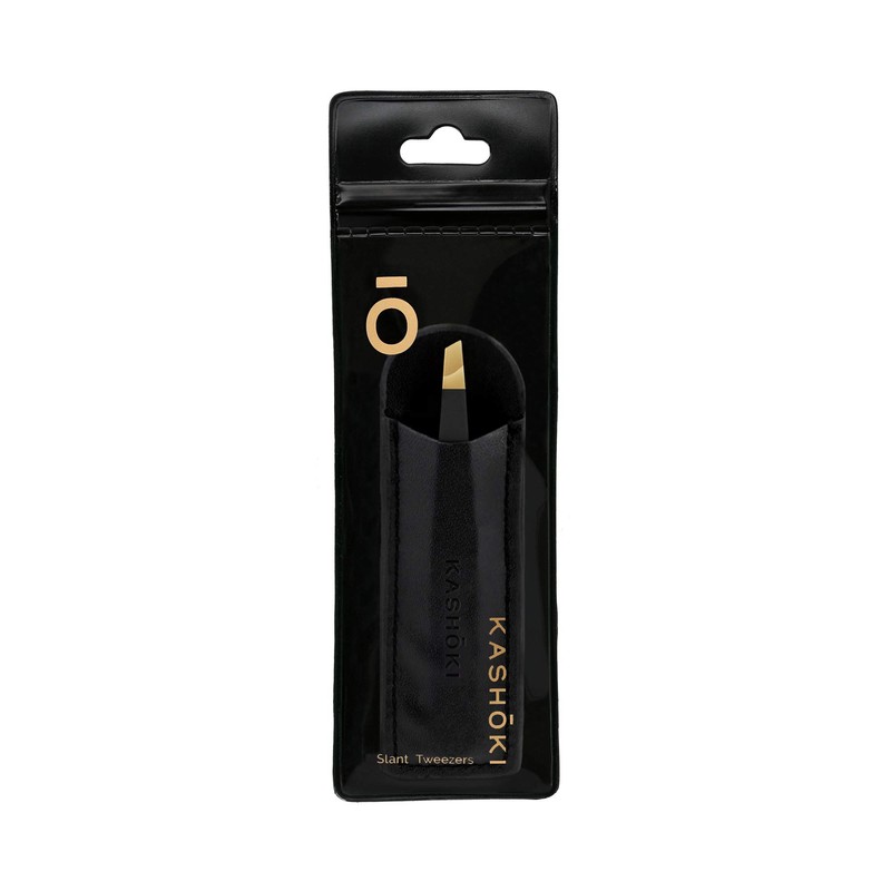 Kashoki Kashoki Mu Acc Slant Tweezers with Case 10g