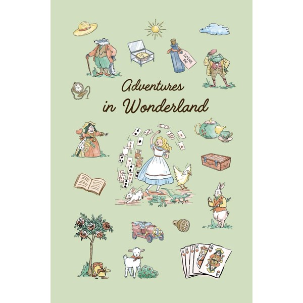 Reading Journal - Alice in Wonderland (Green)