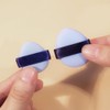 2 Pieces Finger Powder Puffs Makeup Sponge Mini Powder Puff