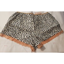 Victoria's Secret  VICTORIAS SECRET SOFT COTTON SLEEP PAJAMA LOUNGE SHORTS white black nud S