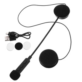 COHEALI Helmet Wireless Headset with Microphone Audio System for Ski Helmets Lightweight Motorcycle Headphones for Music Calls Comfortable Riding Accessory