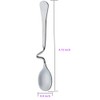 Beetoo Pack Stainless Steel Hanging Coffee Spoon Creative Bending Handle