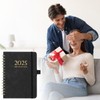 Calendar 2025 Book Calendar Soft Cover with PU Leather (approx.