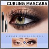 Black 3D Waterproof Hairless Mascara, Washable Ultra-thin Metal, Long Lasting