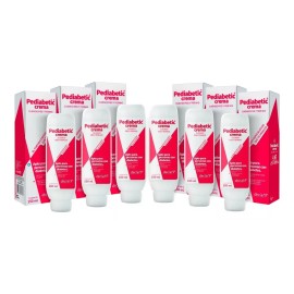 declat.9 Kit 6 Crema Pediabetic Crema Auxiliar Para Pies, Piernas Con Problemas De Circulación, Falta De Sensibilidad, Resequedad