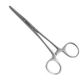 G.N SURGICAL LTD Professional Hemostat Fishing Forceps of Stainless Steel Used as Jewelry, Fly Fishing forceps and unhooking fish pliers - Pet, Dog ear hair grooming forceps (16cm)