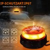 Yuanjoy LED Beacon, IP67 Yellow Warning Light, Flashing Safety with