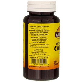 Nature's Blend Oyster Shell Calcium 500 mg Tablets - 100 ct, Pack of 5