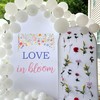 Capiont Love in Bloom Decal - Bridal Shower Party Decal