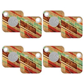 MightySkins Skin Compatible with Tile Mate w/Replaceable Battery (2018) - Abstract Wood | Protective, Durable, and Unique Vinyl wrap Cover | Easy to Apply, Remove | Made in The USA