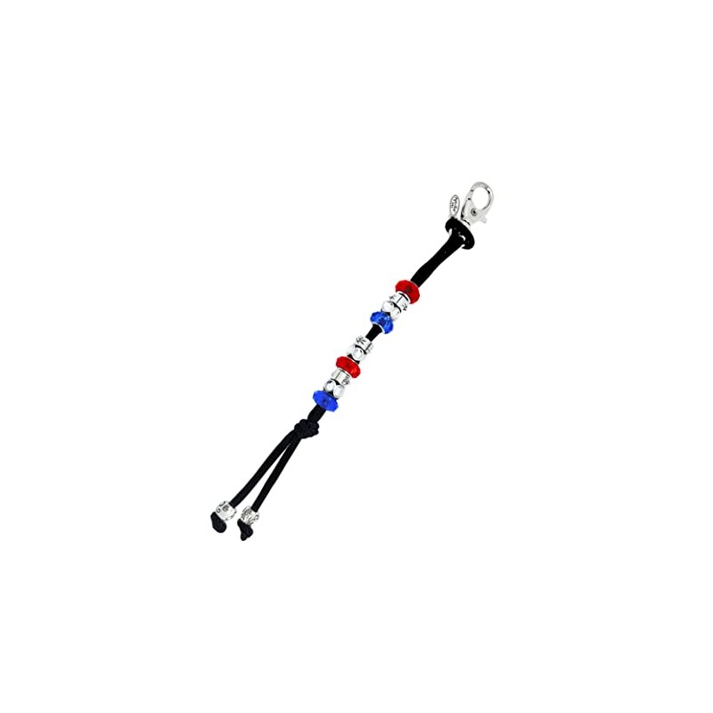 NAVIKA Crystal Bead Golf Stroke Counter Patriotic Red, White &