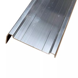 Mr Metal Aluminum 92" Aluminum Cargo Trailer RV Trim 3" Wide w/ 1" Leg Mill Finish