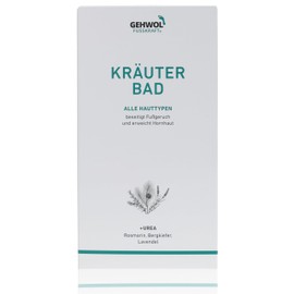 GEHWOL FUSSKRAFT Herbal Bath 400 g - Pine, Rosemary, Lavender, Eucalyptus - Paraben-Free - Foot Care, Relaxation, Callus Removal