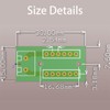 PENGLIN Pack of 5 2 x 6 Position Terminal Block