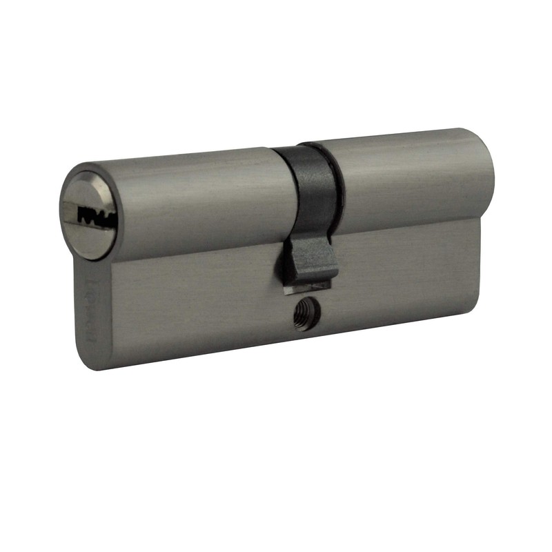 Löwen Sicherheit 2x Profile Cylinder Lock 90 mm 45/45 Simultaneous