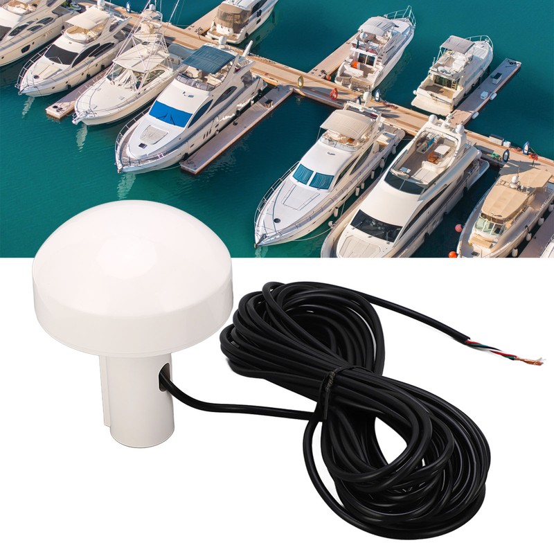 Marine GPS Antenna 10M Cable Waterproof GPS Navigation External Antenna
