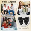 LHXzizizi Oversized Bow Ties for Men, Adjustable Pre Tied Mens