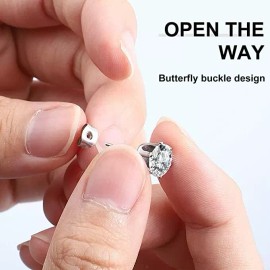 Unbranded 12 pairs of  3mm-8mm Stainless Steel Cubic Zirconia Men Women Ear Stud Earrings