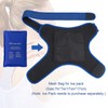 Heated Shoulder Support Brace USB Electric Plug in Adjustable Heating