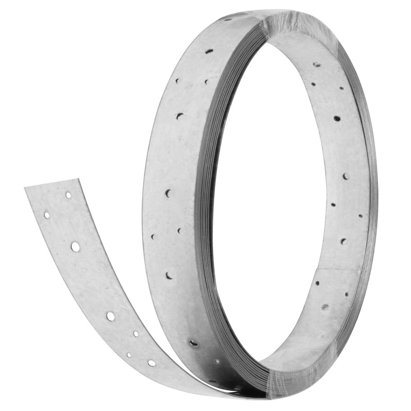 GBGS 32ft Galvanized Perforated Strap Tie Brace,1-3/8" Width Steel Coil
