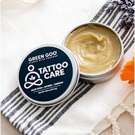 Green Goo Natural Skin Care Salve, lata grande, cuidado del tatuaje 1.82 onzas