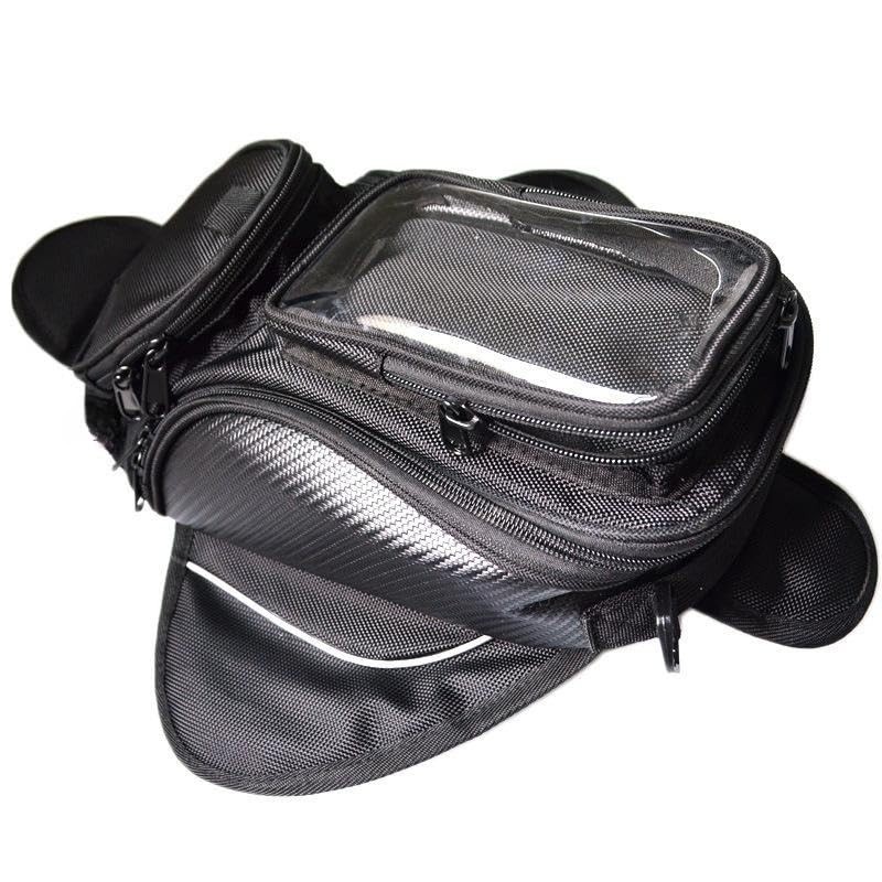 Ansimple Motorcycle Tank Bag, Touring Tank Bag, Magnetic Type, 2WAY
