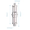 Metal 1/4" 3/8" Male Spigot Adapter Camera Screw for Umbrella