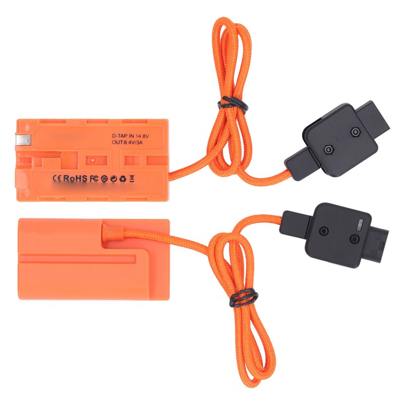 D Tap to NP F550 F570 F970 Dummy Battery DC