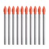 Gunpla 10Pcs Multi-Material Drill Bits Set, Cemented Carbide Masonry Drill