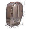 Cabilock Tissue Box -Mounted Tissue Cases Napkin Storage Easy to